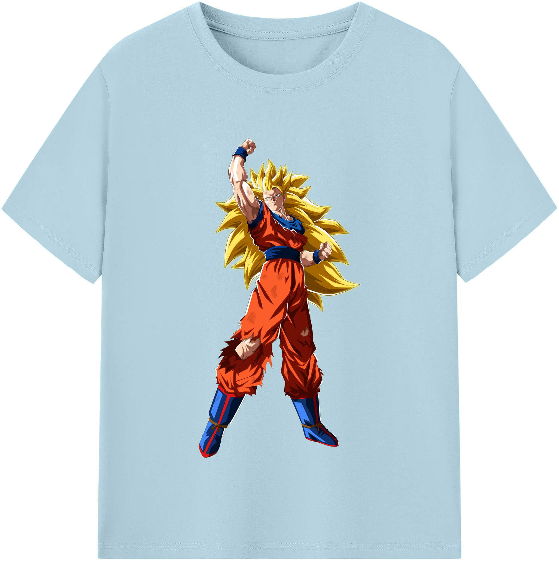 （画像用） ドラゴンボール 孫悟空（そん ごくう）Son Goku カカロット DRAGON BALL Kakarotto 綿100％半袖Tシャツ（フロントプリント）